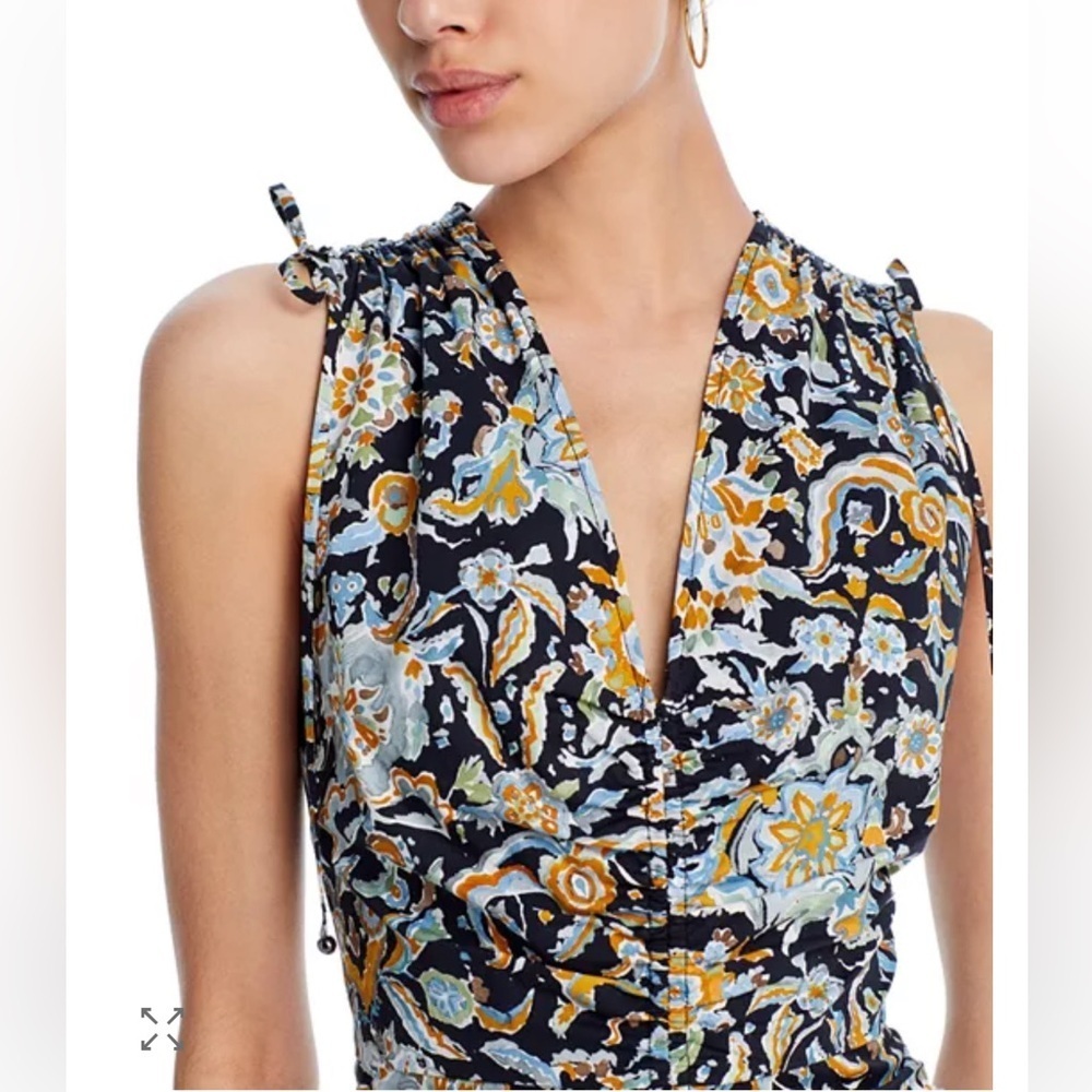 Veronica Beard Jackson Ruched Mini Dress - Picture 3 of 7